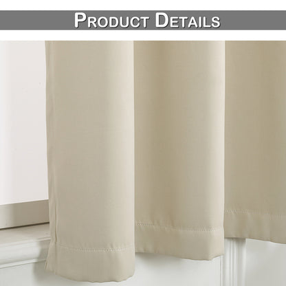 Home Patio Curtain 100% Blackout Outdoor