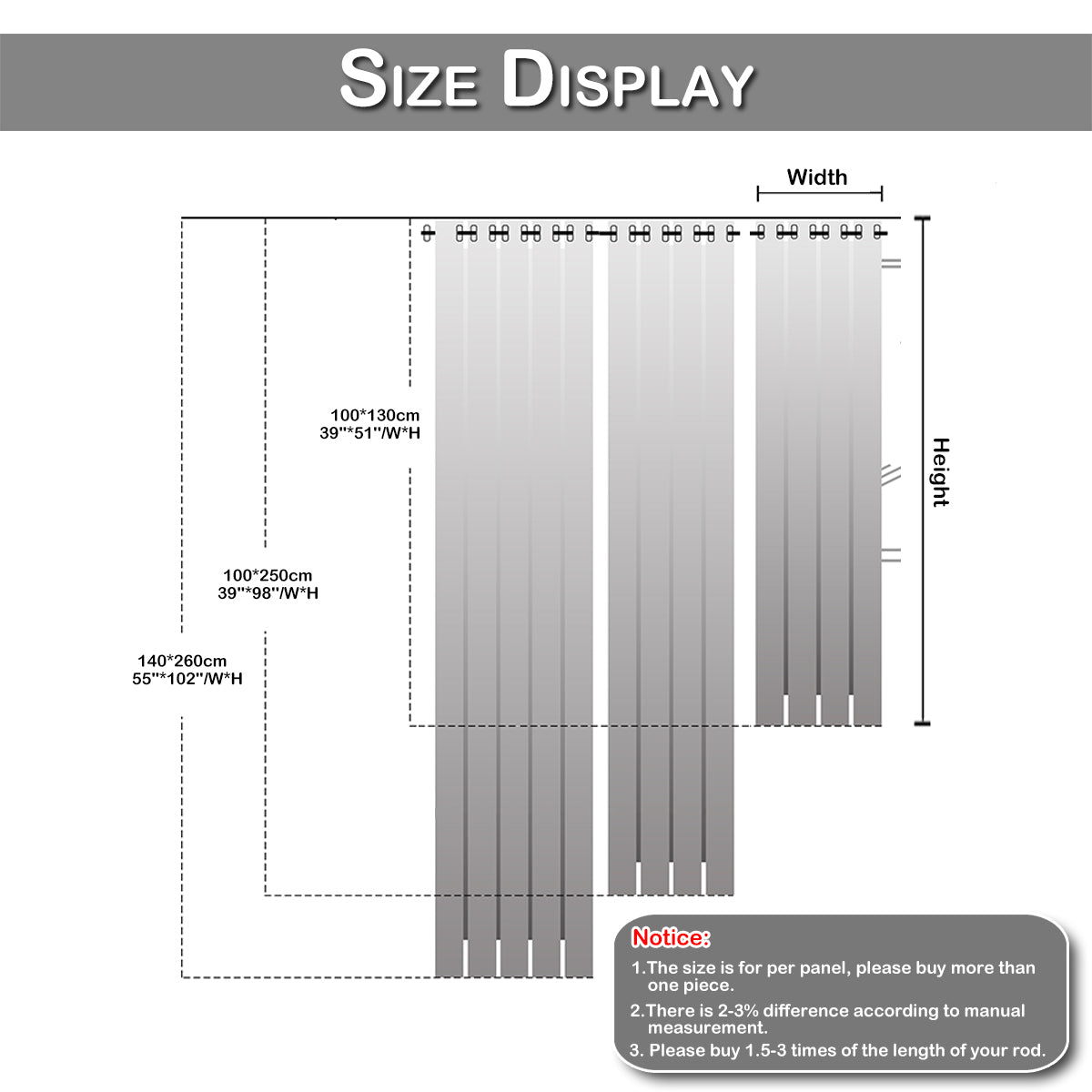 Rideaux transparents à feuilles, 1 panneau, marron, 100*130cm/100*250cm/140*260cm