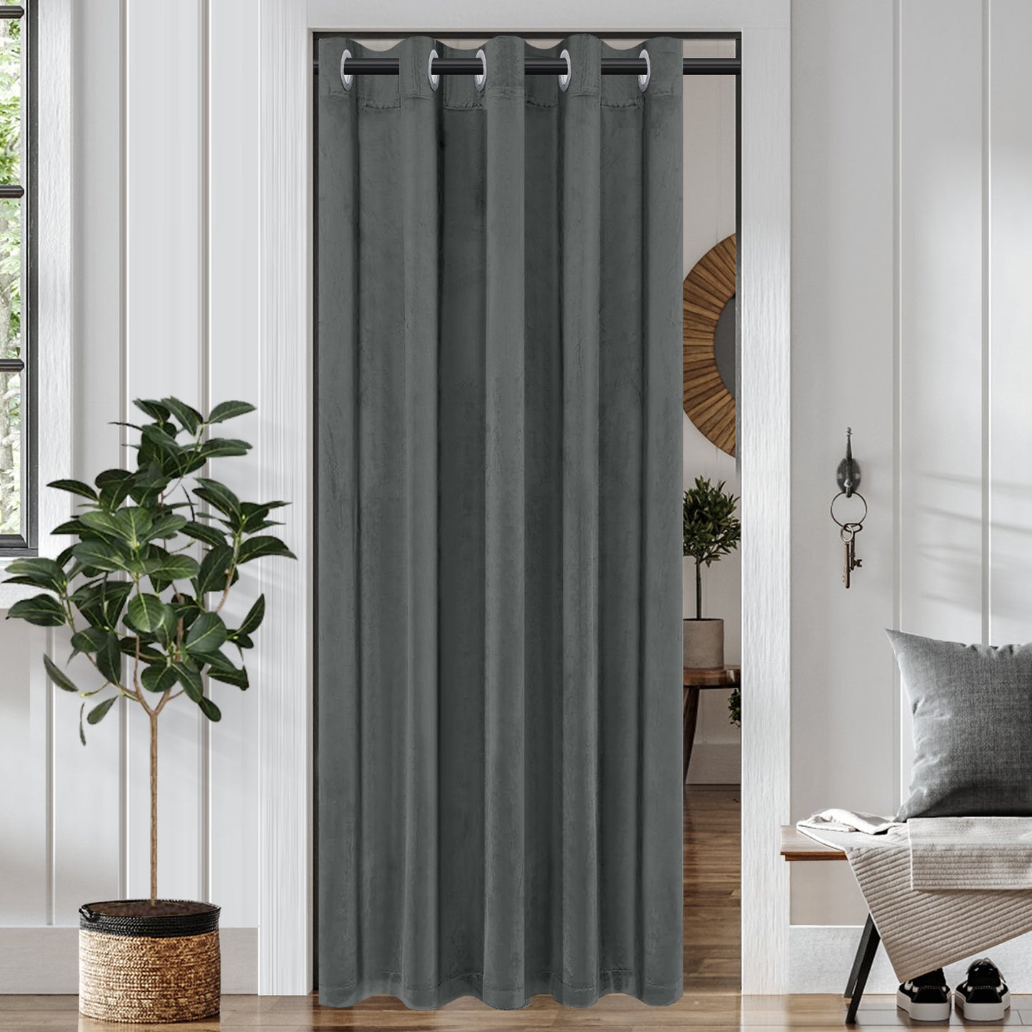 Velvet Door Curtain