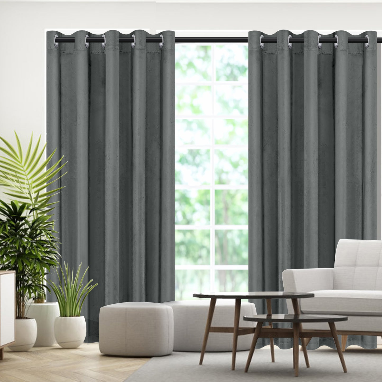 Velvet Door Curtain